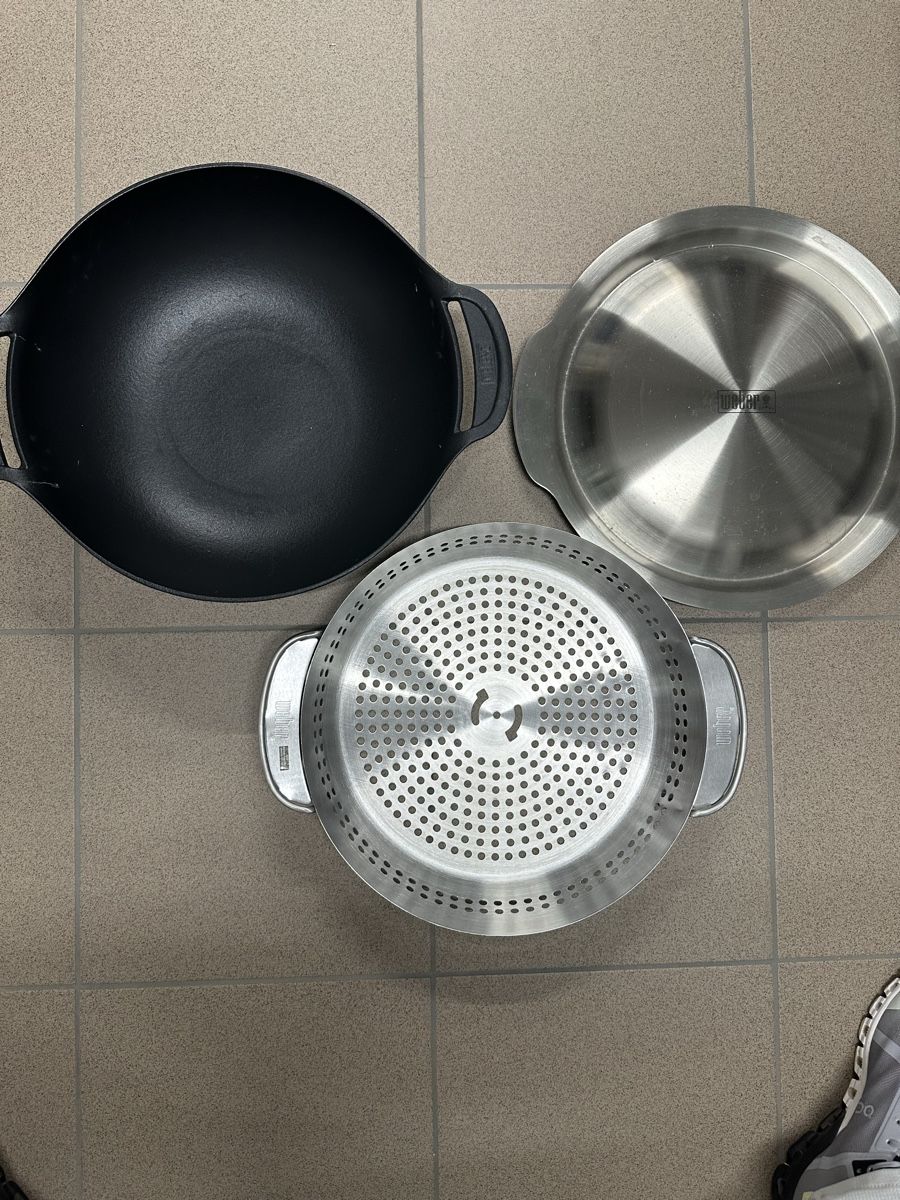 Pentole: Weber Grill Wok & Dampfgarer – Nuovo (secondo la descrizione) da Küsnacht ZH venduto da Nano_zh 1
