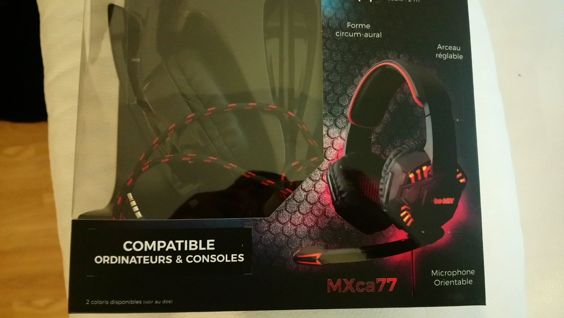 Kopfhörer: Casque gamer Lumineux – Neu und originalverpackt aus Genève von wwo_mx7t 1