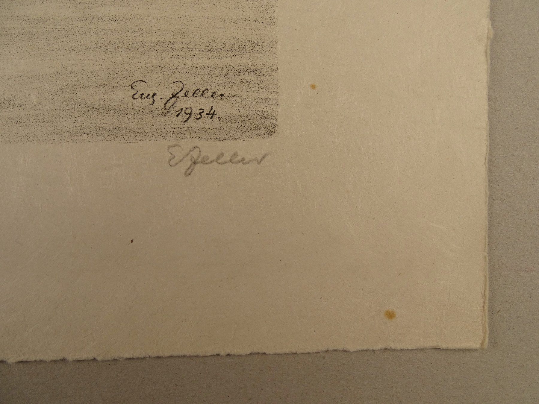 Incisioni: RHEINAU, LITHOGRAPHIE 1938 – Usato da Grüningen venduto da Kartensammler 4