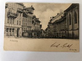 Fribourg Hotel du Faucon - Schweizerhof 1909