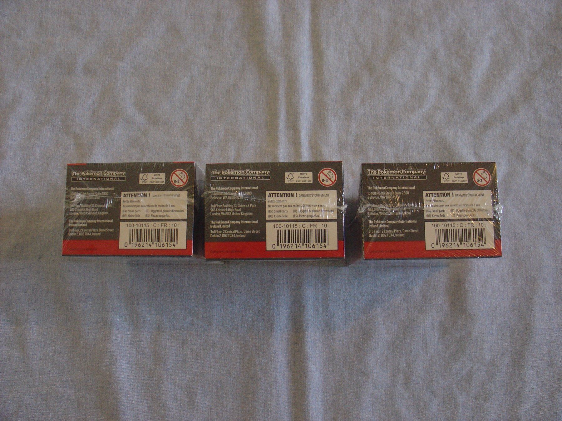 Pokémon Cartes à collectionner: 3 Pokémon bundle "Evolutions prismatiques", 2025, neuf – Neuf avec emballage d'origine à porrentruy par coco7067 2