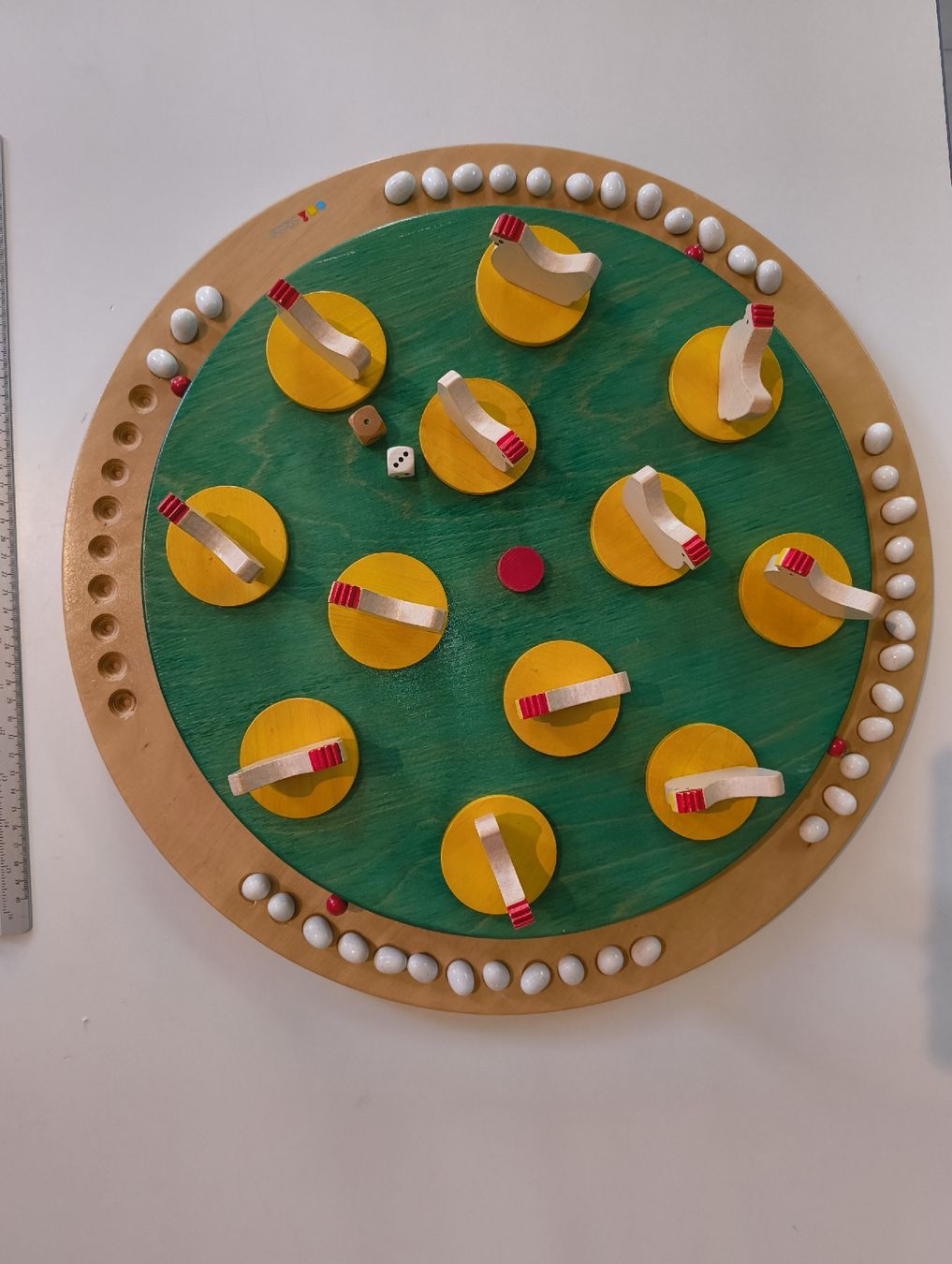 Giochi: Hühnerrulette Holzspiel  – Usato da Stein am Rhein venduto da DaOhana 1