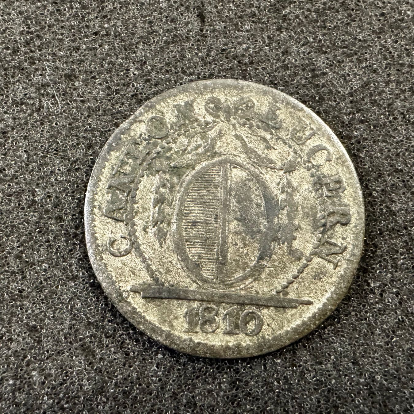 Tutti le monete: 1 Batz Kanton Luzern 1810 – Usato da Reitnau venduto da tb-muenzen