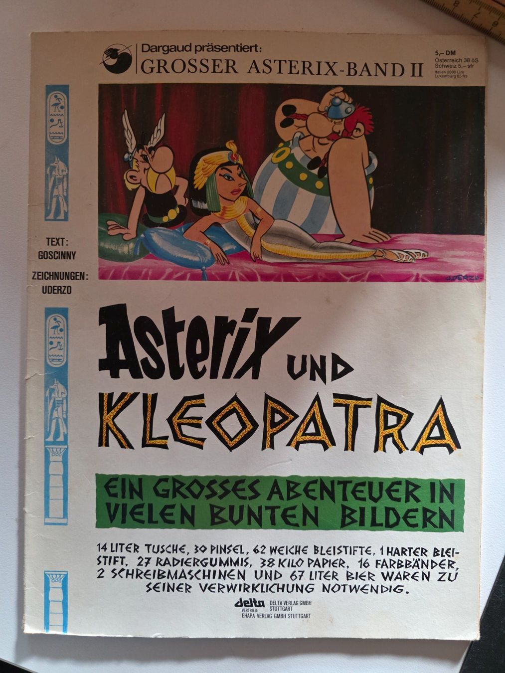 Fumetti: Comic Asterix und Kleopatra - 1968 – Usato da Walterswil BE venduto da Lonitti