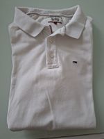 Polo Tommy Jeans blanc, taille L,