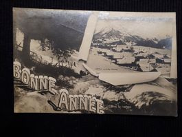 LEYSIN DANS LA NEIGE 1919 - BONNE ANNEE