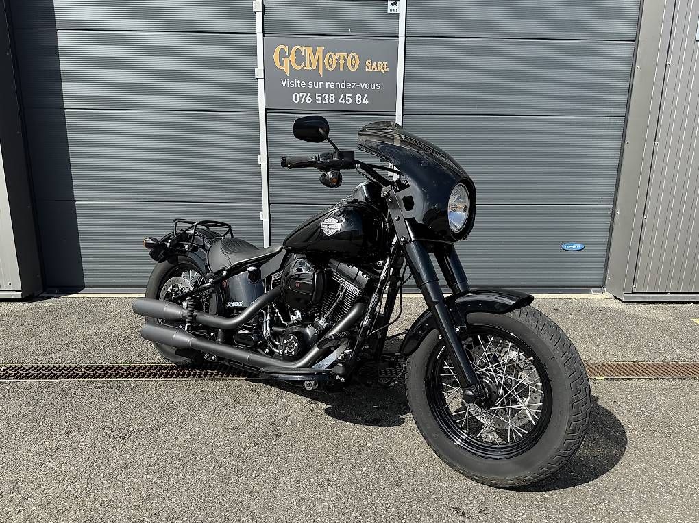 Harley-Davidson Chopper: Harley Davidson FLSS Softail 110 Slim LEASING POSSIBLE – Usato da Echallens venduto da HD90 1
