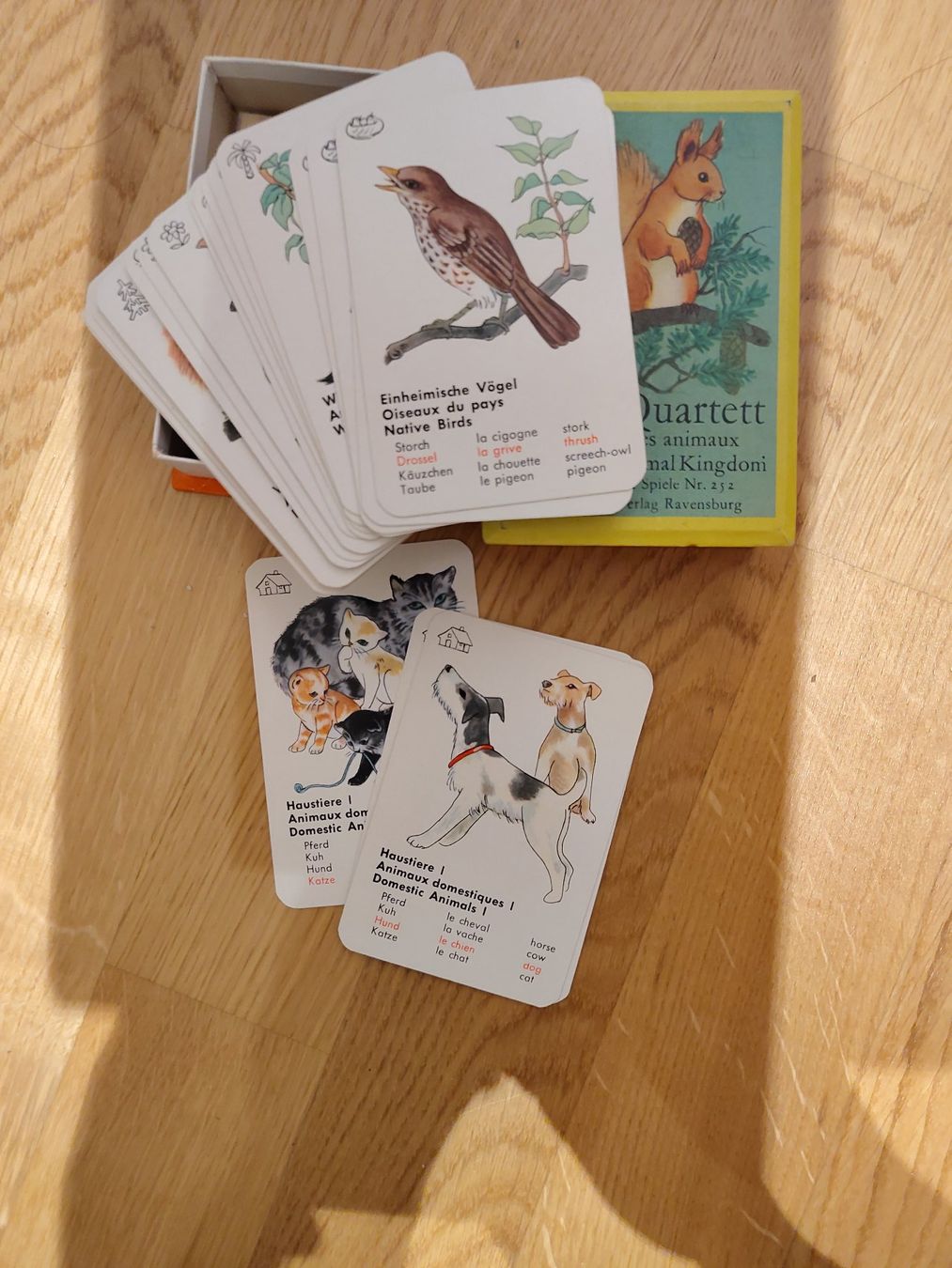Ravensburger Spiele: Tiere-Quartett Ravensburger – Gebraucht aus Urdorf von nic_sh2n 3