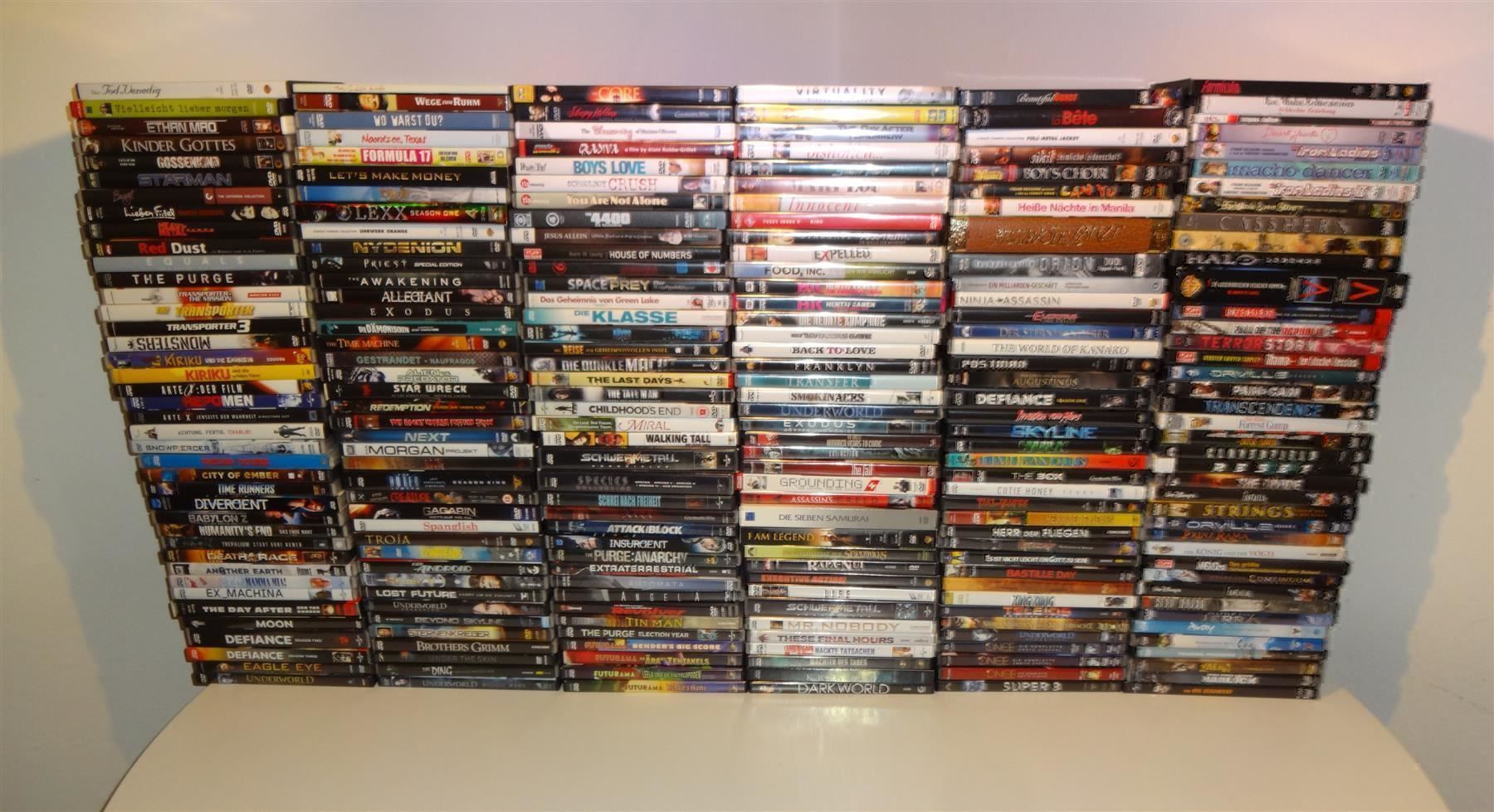 Tutti i DVDs: Grosse DVD - Sammlung 380 Stück – Usato da St. Gallen venduto da WWL