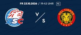 1x Ticket ZSC Lions vs SCL Tigers 23.10