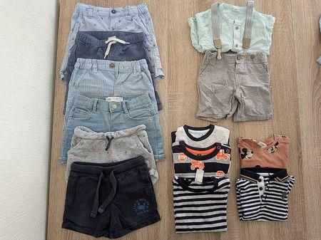 13-tlg. Sommer Babykleider-Paket für einen Junge, Grösse 74