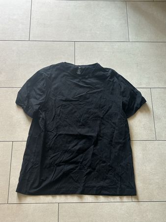 Schwarzes T-shirt Herren H&M