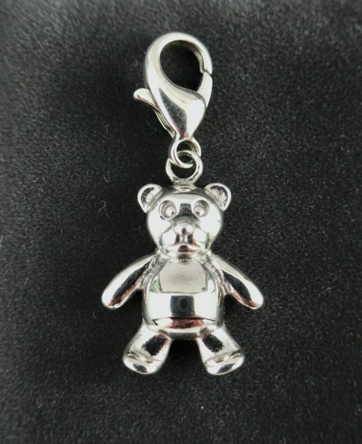 Pendentifs: Süsser "Teddybär" Charm Silber 925 - Neu – Neuf avec emballage d'origine à Uetikon am See par Coralreef 2