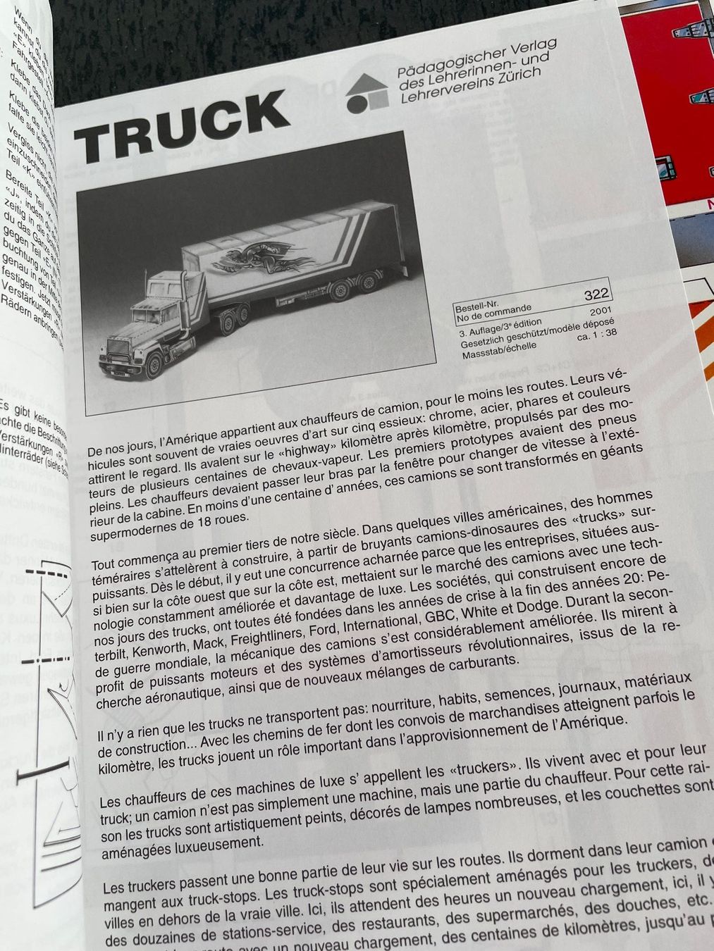 Kit bricolage: Bastelbogen Truck, Nr.322 von 2001 – Nuovo (secondo la descrizione) da Füllinsdorf venduto da bienli 1