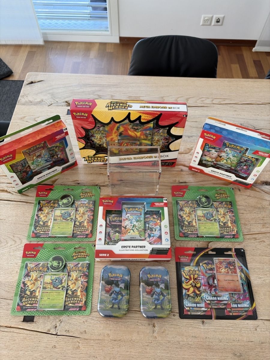 Pokémon Cartes à collectionner: Erste Partner Kollektion + Ascended Heroes – Neuf avec emballage d'origine à Hettlingen par SanCor7206 1