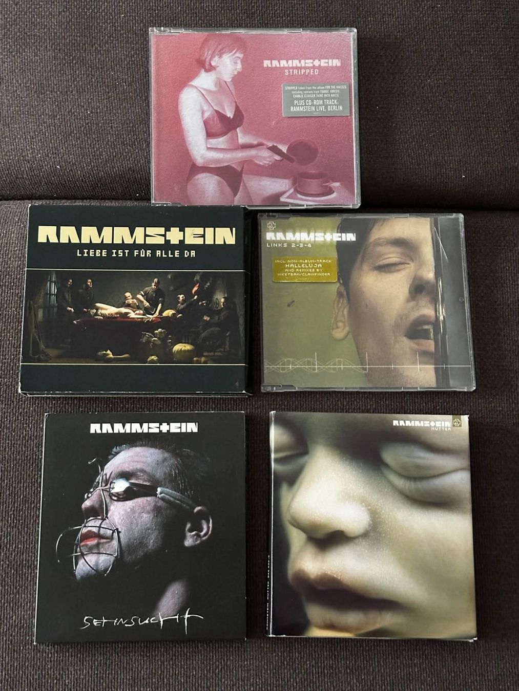 CD: Rammstein Collectors limité + singles – Nuovo (secondo la descrizione) da Moutier venduto da GINGUM