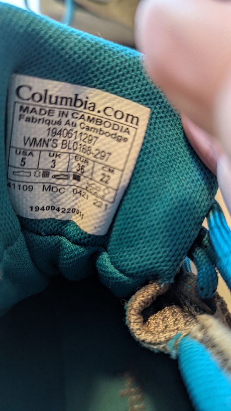 Columbia Scarpe da uomo: Columbia Trekkingschuhe neu – Nuovo e nell'imballaggio originale da Alterswil FR venduto da Kyto5378 2