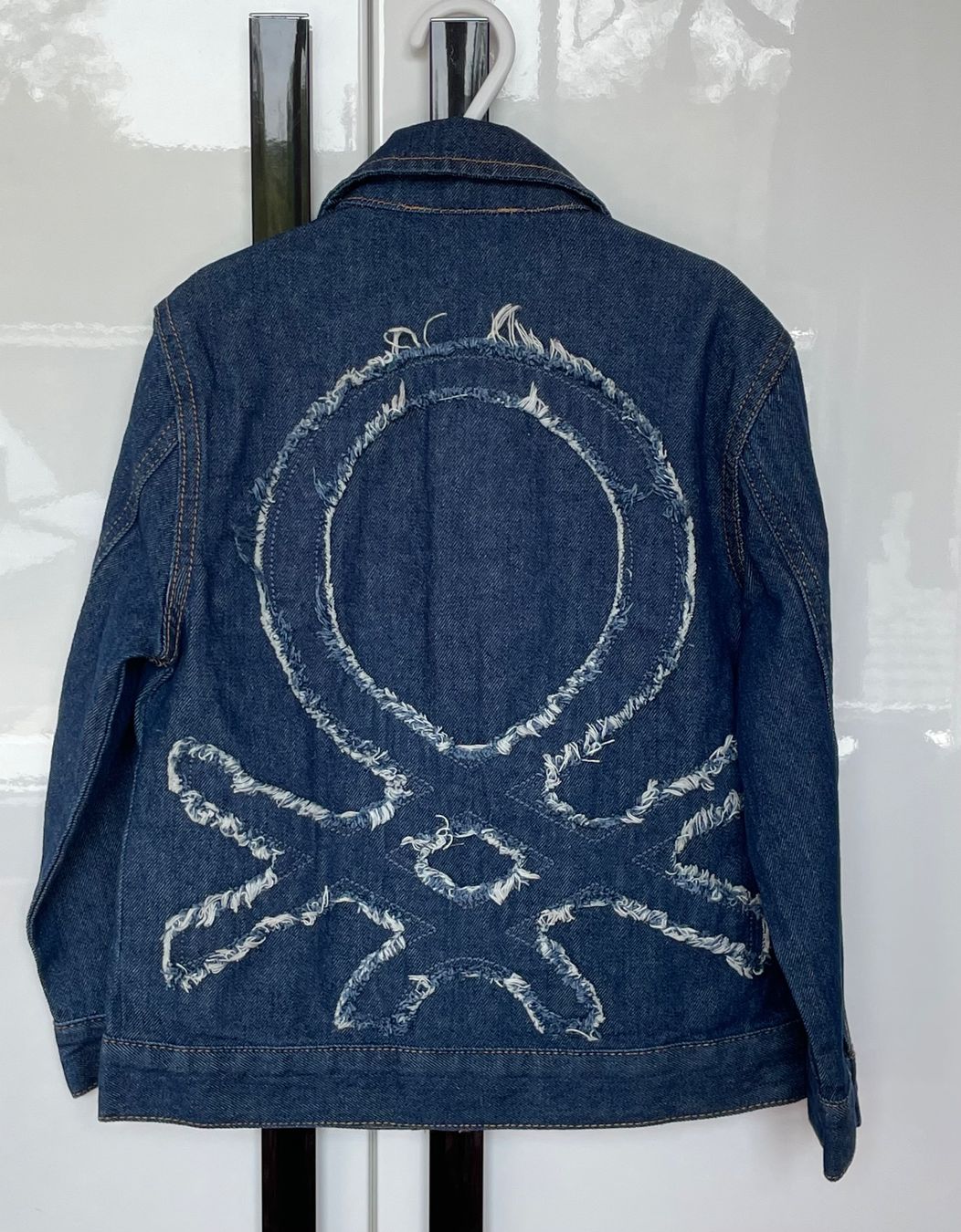 Benetton Jacken & Mäntel: Giacca in jeans Benetton **NUOVA** – Neu (gemäss Beschreibung) aus Castel San Pietro von Moregi 1