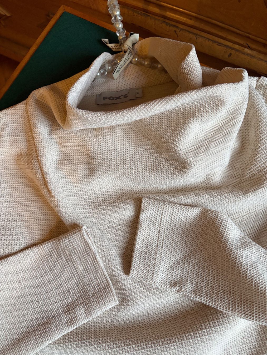 Camicette: FOX'S  Bluse Gr.36DE Farbe: Elfenbein - Offwhite NEU – Nuovo (secondo la descrizione) da Interlaken venduto da Bona55 8