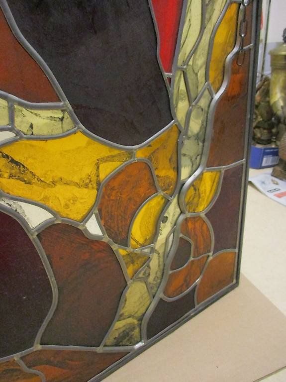 Sonstige Antiquitäten & Kunst: Kunst-Wappenscheibe Glas-Kunst W. EBERLI 1984 – Gebraucht aus Windisch von Autogrammo 1