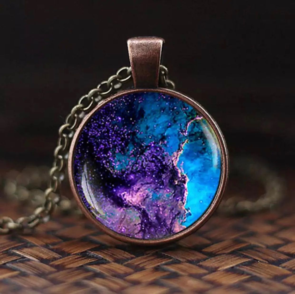 Catenine: Halskette Galaxie | blau/violett – Nuovo e nell'imballaggio originale da Oensingen venduto da CSCollectors