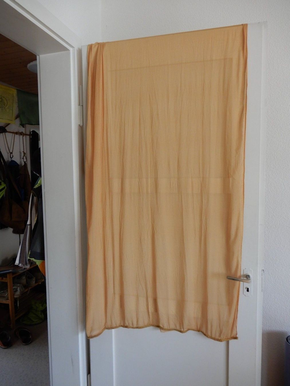 Foulard & Sciarpe: durchsichtiges Schal Goldene Farbe - châle transparent doré – Nuovo (secondo la descrizione) da Zürich venduto da sahaara01 5
