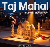Neuer Modellbausatz Taj Mahal Mausoleum 4036-teilig