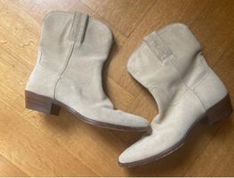 Bottines Gucci en cuir beige taille 37