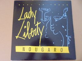 Claude Nougaro " Lady Liberty " Maxi France 1988 (EX)