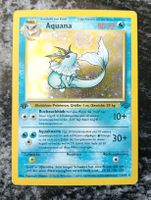 Pokemon Karte 1 Edition  Aquana 12/64 Holo  