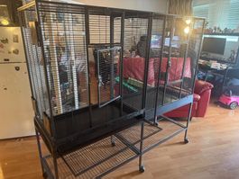Montana Cages Madeira Double – grosse teilbare Vogelvoliere