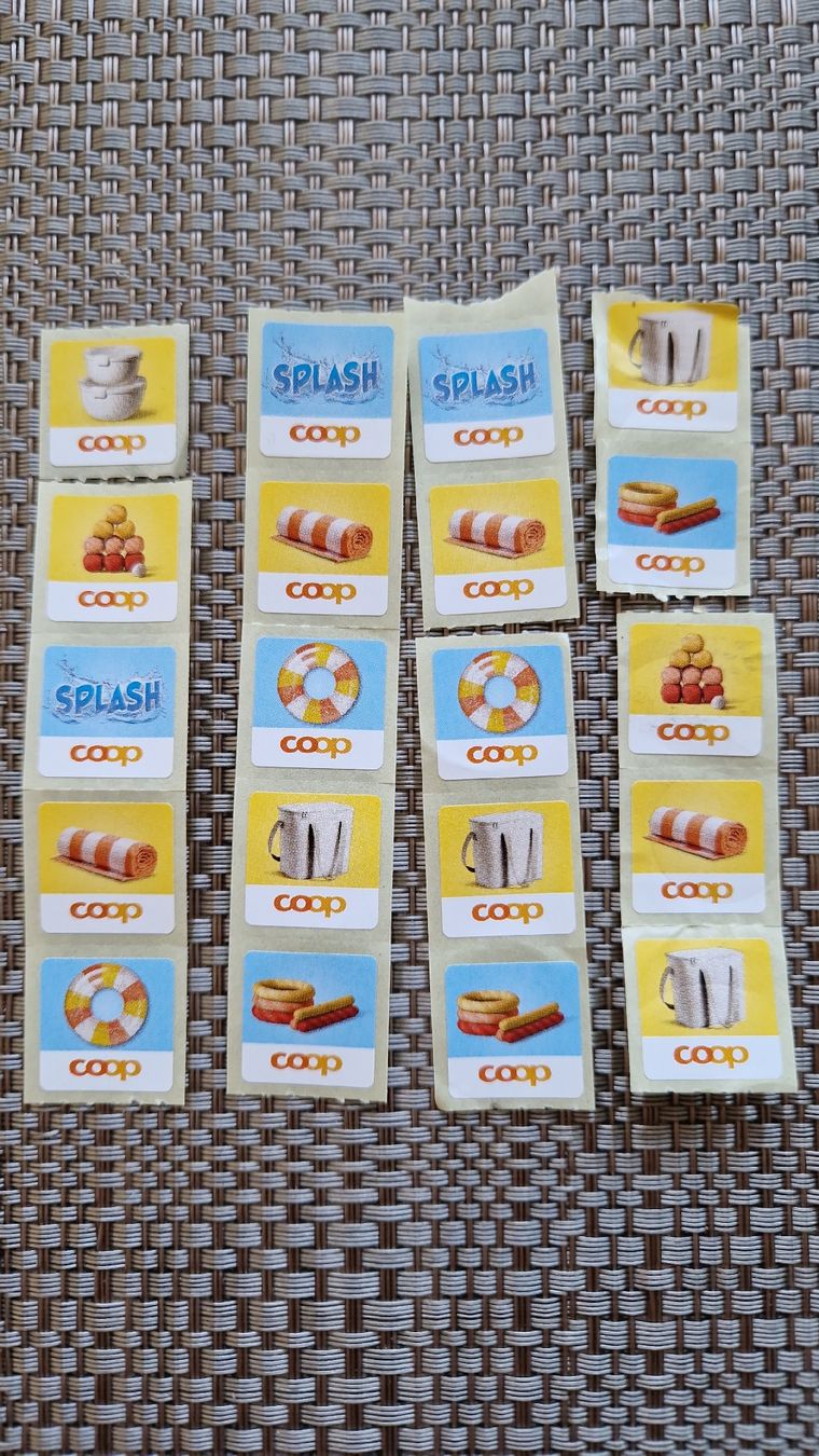 Coop Raccolte di bollini & punti: Coop Splash 20 Marken – Nuovo (secondo la descrizione) da Ettingen venduto da onurb3001
