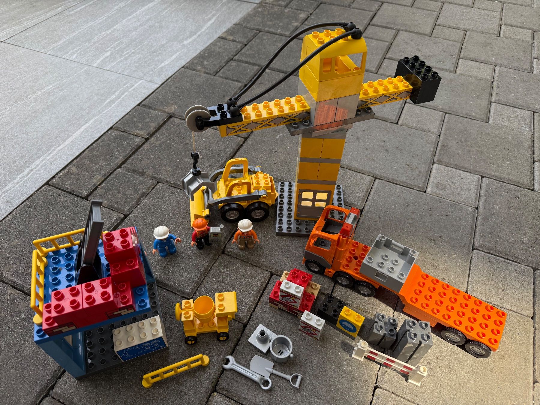 Lego Giocattoli: Lego DUPLO, Grossbaustelle 4988 – Usato da Thun venduto da Archeoteam
