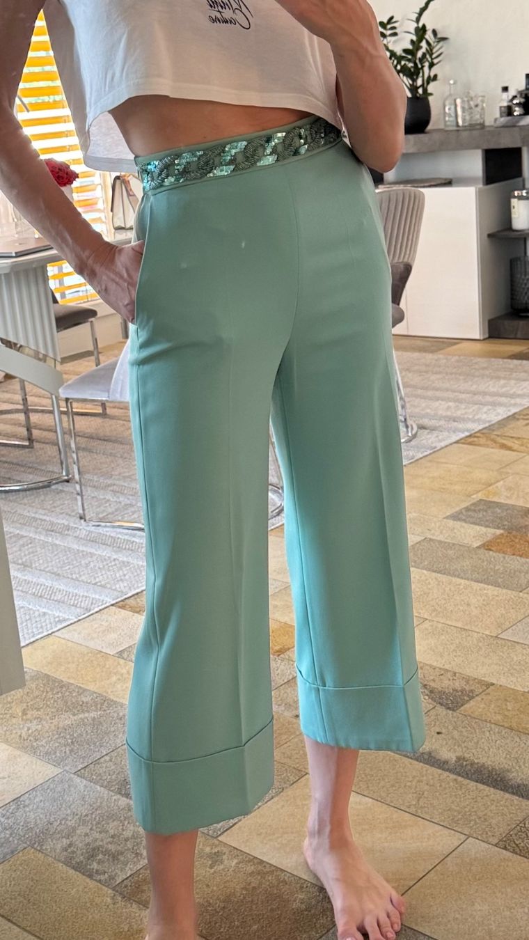 Franchi Pantaloni: Elisabetta Franchi  Hose, Size 44 IT – Nuovo (secondo la descrizione) da Altendorf venduto da Ro 3