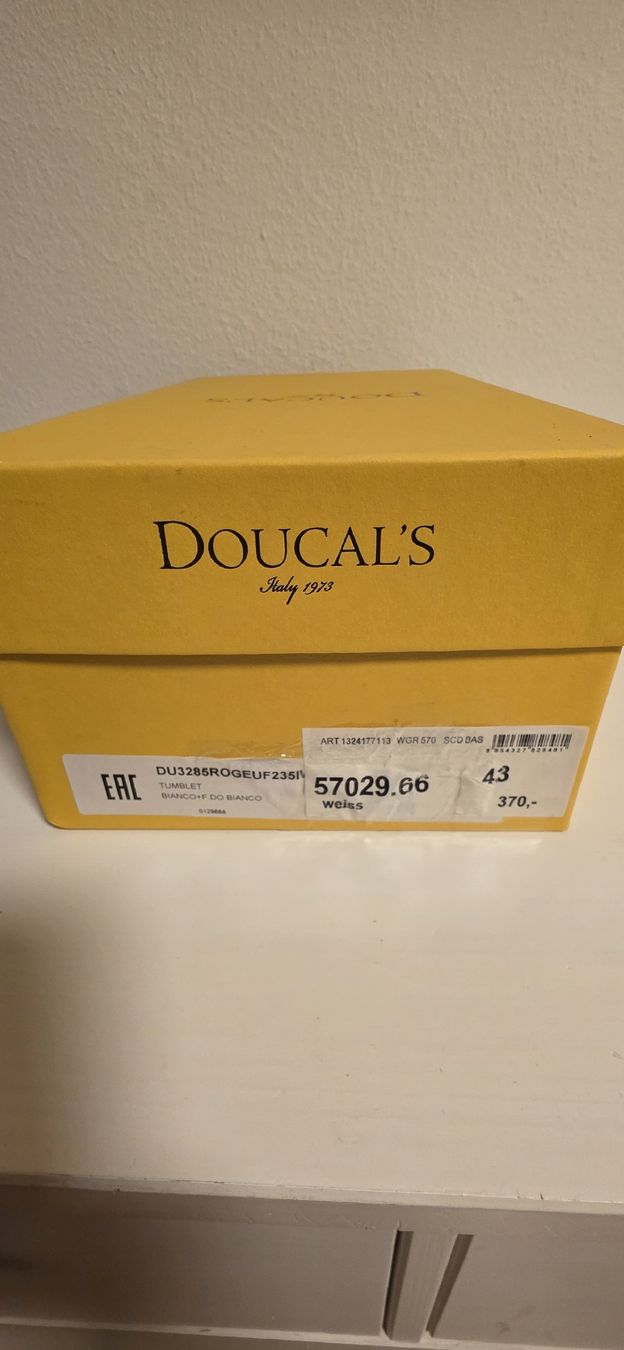 Herrenschuhe: Doucal's Sneaker Leder weiss  43 – Gebraucht aus Wettingen von mvilen 5