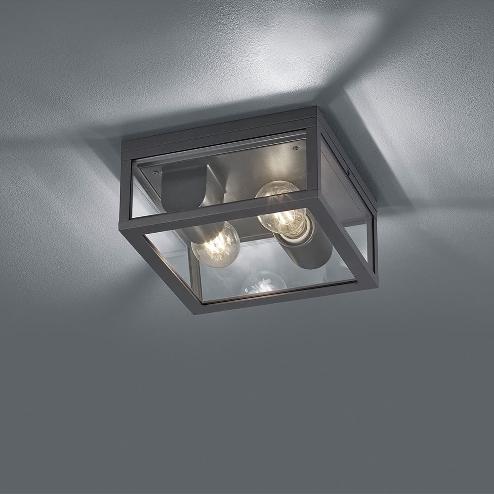 Lampadari & plafoniere: Decken Aussenleuchte, 24 cm x 24 cm – Nuovo (secondo la descrizione) da Kreuzlingen venduto da Smart-Light