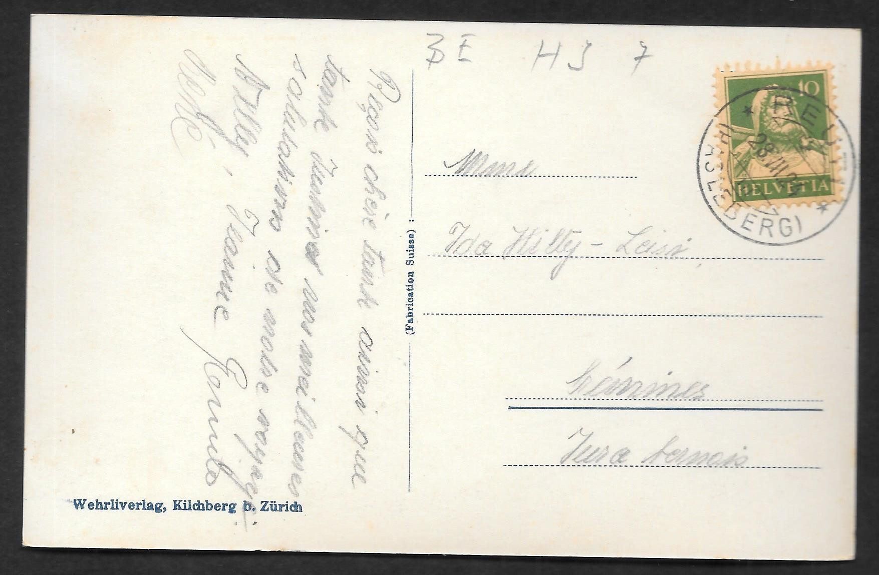 Cartoline postali: Jungfraubahn Station Eigergletscher – Usato da Olten venduto da clotaldi 1