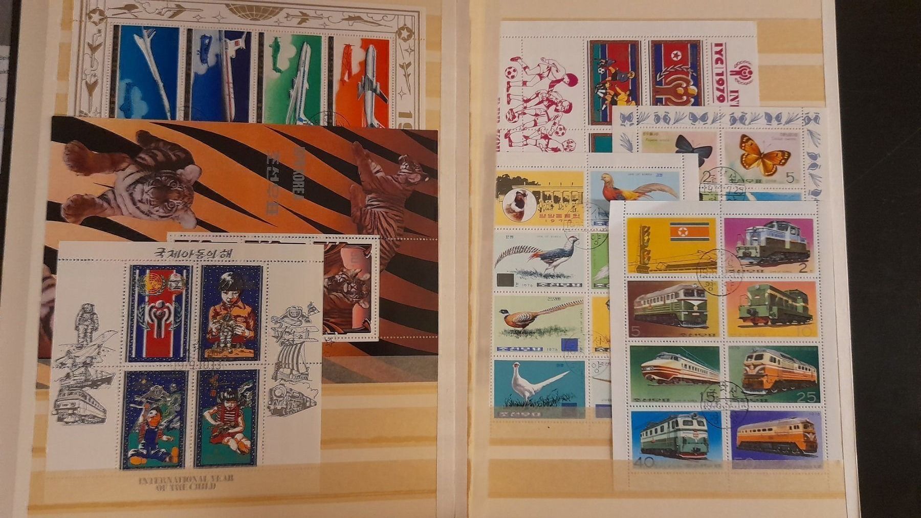 Tutti i francobolli: Sonderblocks Korea mit Album – Usato da Balgach venduto da SIMEON27 5