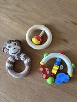 Greifspielzeug Holz Baby 3 Stück