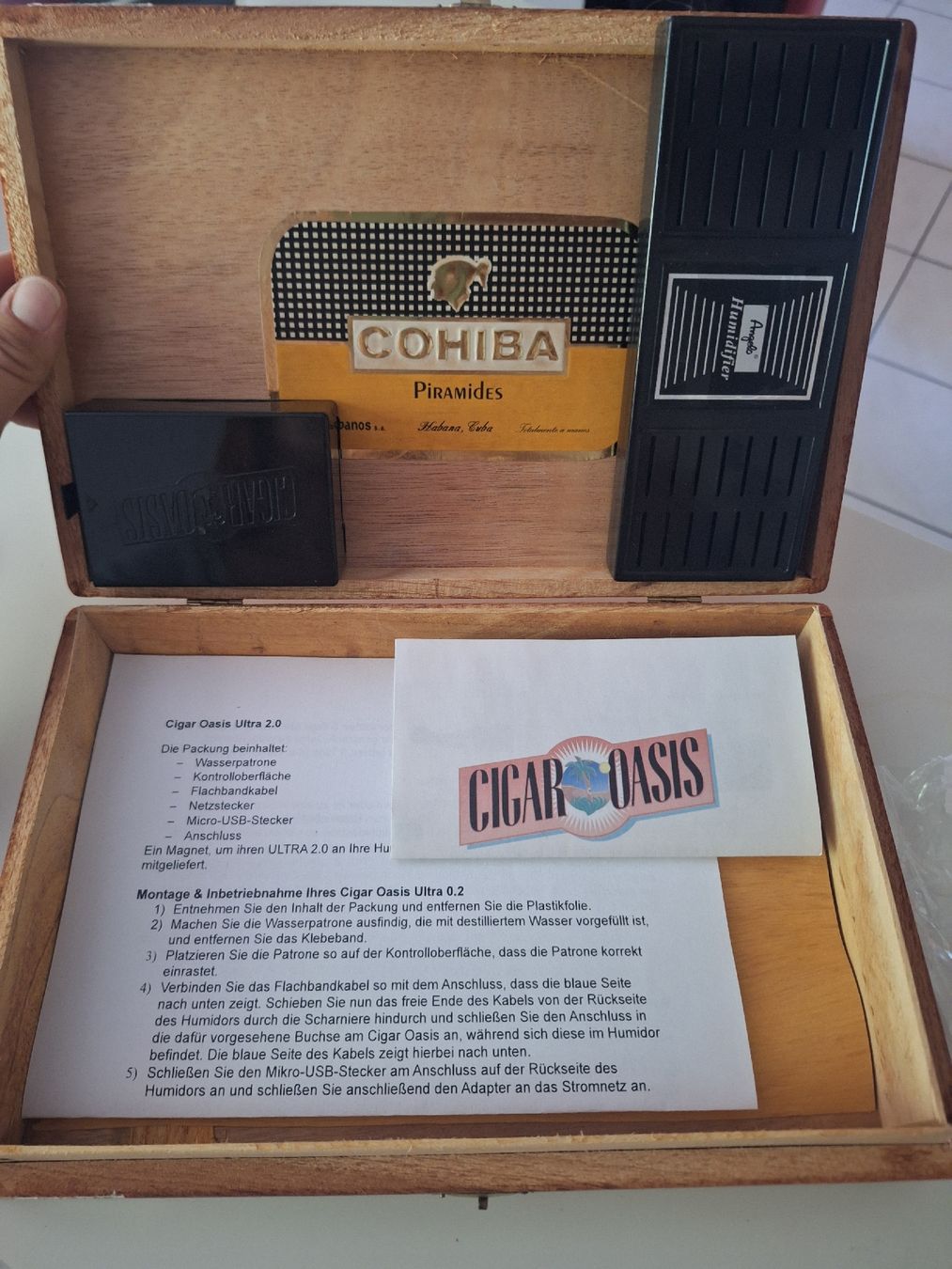 Humidore: Humidor mit Zigarren und Zubehör – Neu (gemäss Beschreibung) aus Gretzenbach von Chillkrot 6