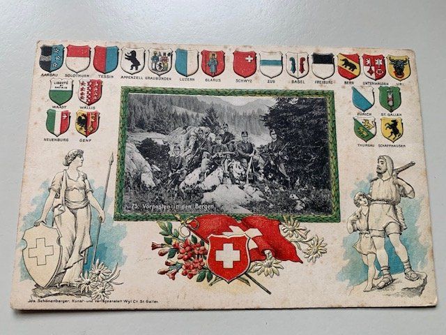 Cartes postales: 1 carte postale militaire Colombie 1908 – D'occasion à Delémont par Trimbolo