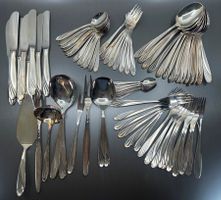 Silberbesteck, WMF «Wien»  75 Teile, 90er Silber