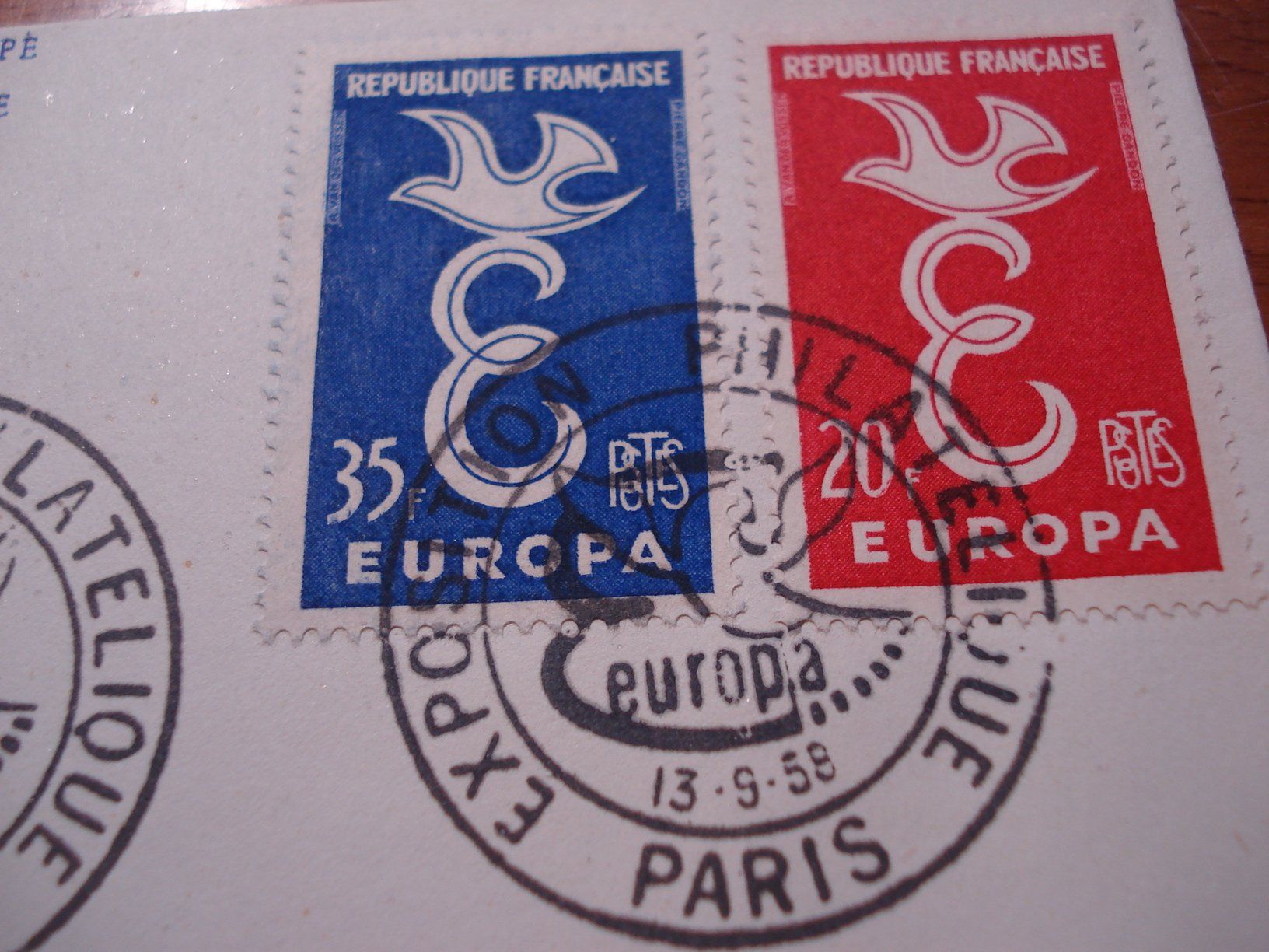 Tutti i francobolli: Frankreich, FDC Europamarken 1958 – Usato da Niederwil AG venduto da morostahu 1