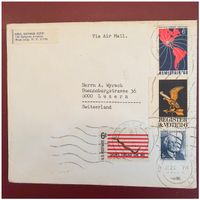 Luftpost - Briefmarken USA - 1968 - West Islip-New York