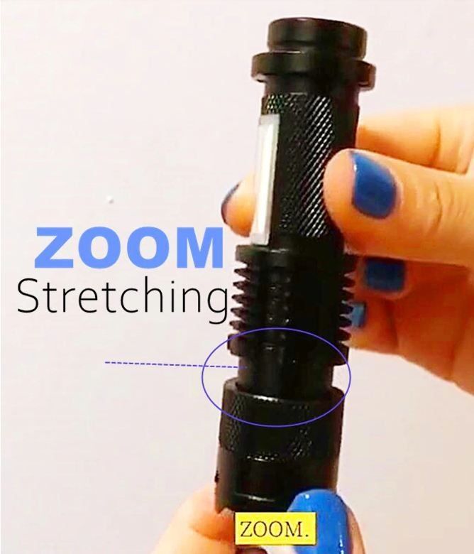 Lampade: Taschenlampe ZOOM Torch USB Charge – Usato da Unterägeri venduto da RmOnline 2