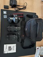 Canon EOS 80D Set mit 18-300mm Objektiven, 2 Akkus & Tasche