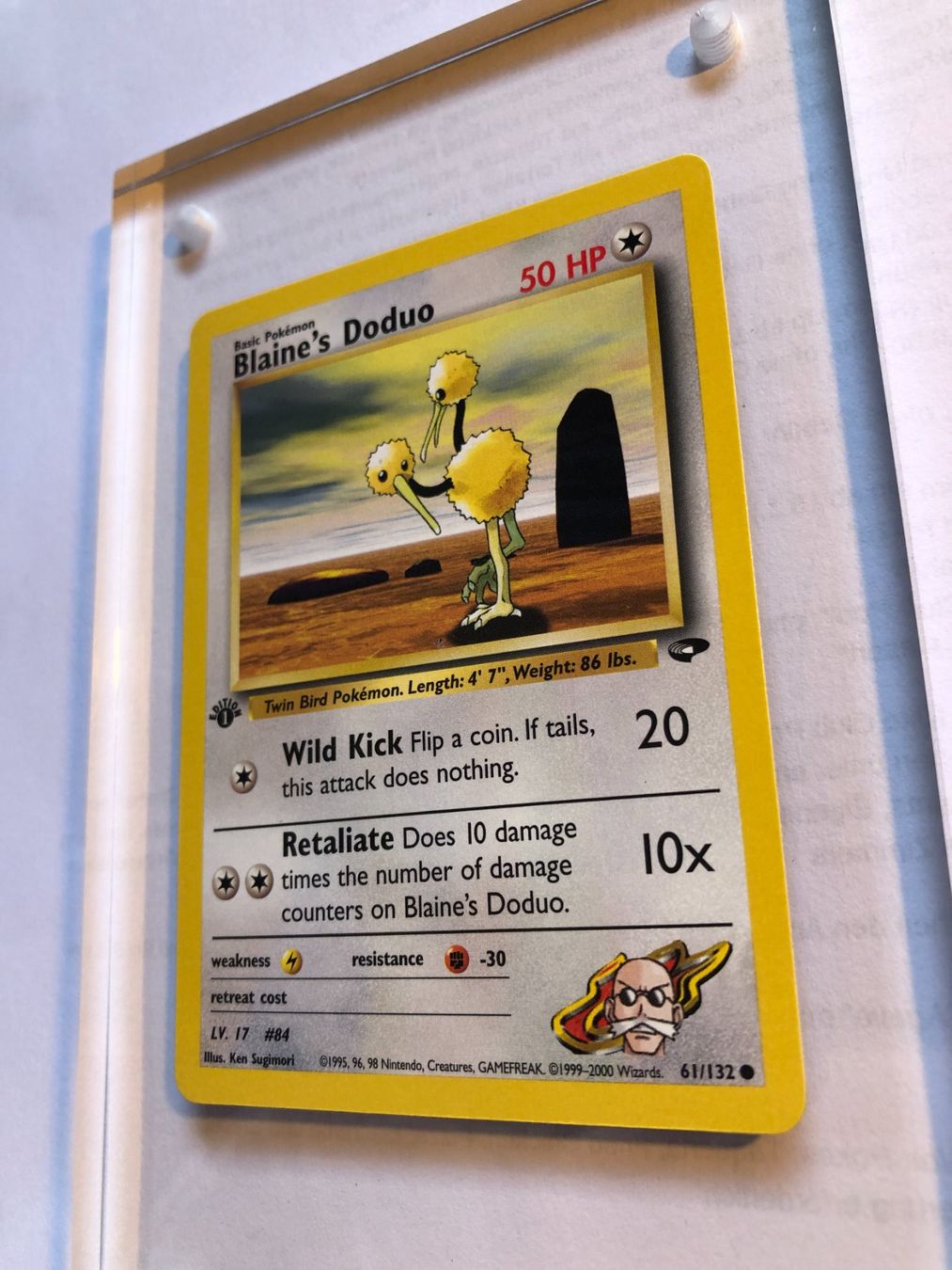 Carte collezionabili: Blaine's Doduo 1st Gym Challenge - MINT - ab 1.- – Usato da Giubiasco venduto da dan_pr8b 2
