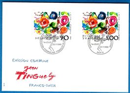 1988  GA  Franco-Suisse   Jean Tinguely   SBK CHF 60.00