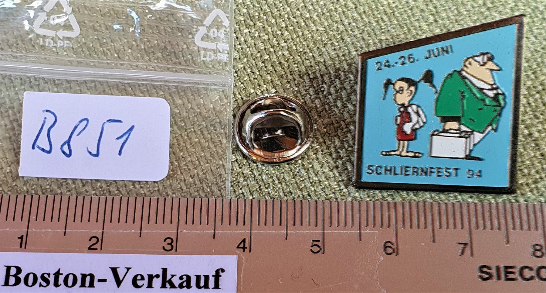 Medaillen: B851 - Pin Schlieren Fest Juni 1994 CH – Gebraucht aus Reinach BL von Boston-Verkauf 3