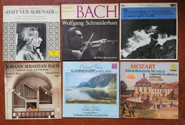 Klassik Vinyl Lot Mozart Bach Wagner Grieg 6 LPs
